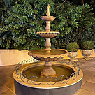 imagem do produto Chafariz de Ferro Fundido 3 Pratos Quinta DellArte 230cm - FF154 Elegância para Jardins 