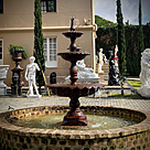 imagem do produto Chafariz de Ferro Fundido 3 Pratos Quinta DellArte 230cm - FF154 Elegância para Jardins 