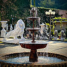 imagem do produto Chafariz de Ferro Fundido para Jardins 4 Bacias 210cm - FF040 Imponência e Elegância