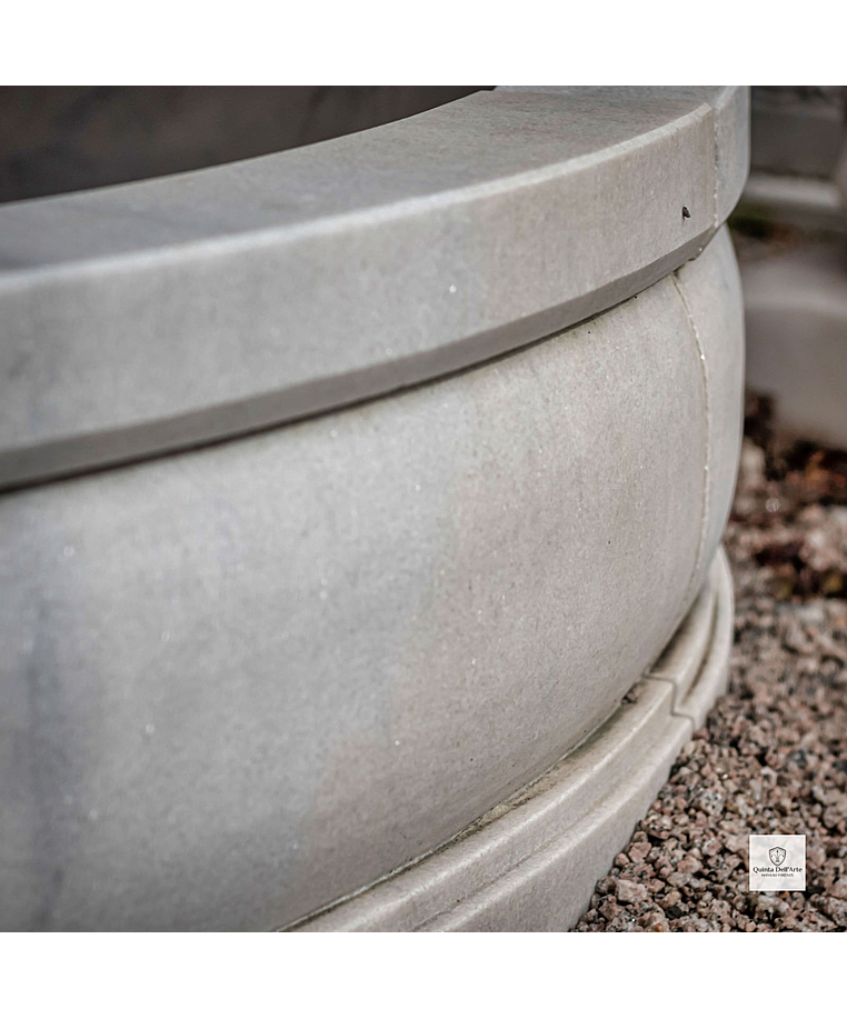 imagem do produto Chafariz de Jardim Luxo 3 Pratos Mármore Branco 250cm - FMP196