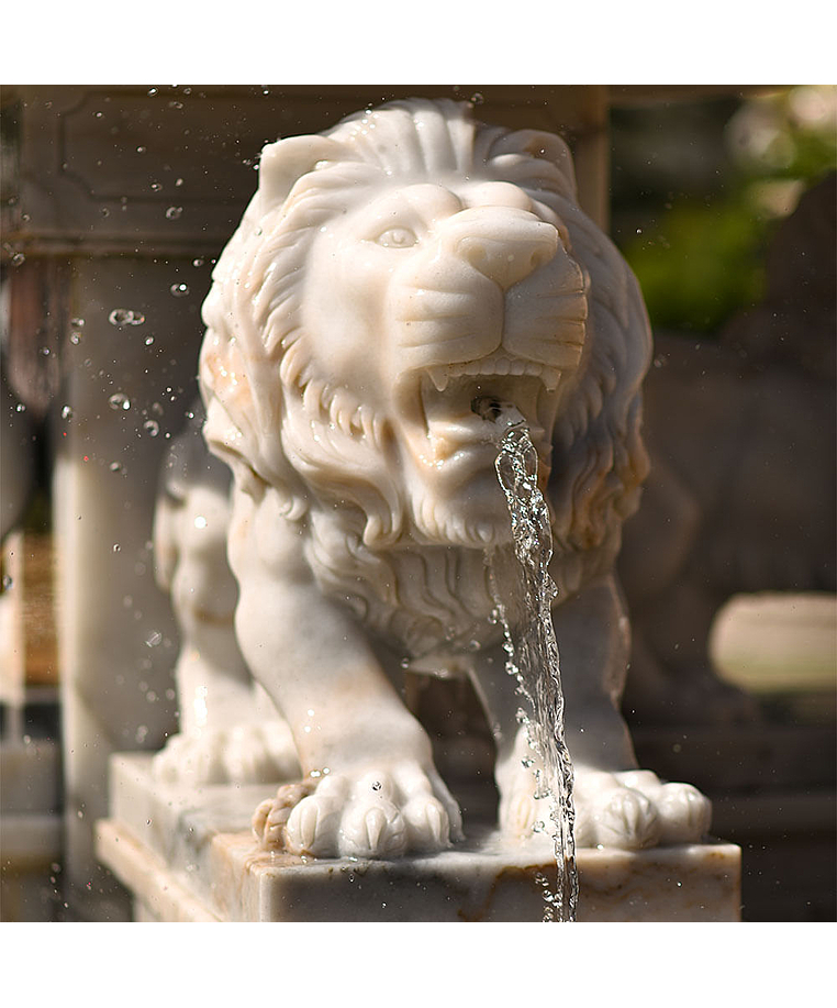 imagem do produto Chafariz de Mármore Fontana Belle Époque 320cm - FMP363 Design Clássico para Jardins