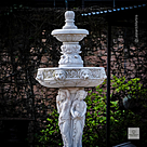 imagem do produto Chafariz de Mármore Fontana Belle Époque 320cm - FMP363 Design Clássico para Jardins