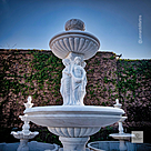 imagem do produto Chafariz de Mármore Monumental Quatro Estações com Lago 350cm - FMP350 Design Clássico