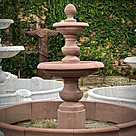 imagem do produto Chafariz de Mármore Red Estilo Americano com 2 Pratos - 210cm - FMP381