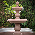 imagem do produto Chafariz de Mármore Red Estilo Americano com 2 Pratos - 210cm - FMP381
