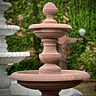 imagem do produto Chafariz de Mármore Red Estilo Americano com 2 Pratos - 210cm - FMP381