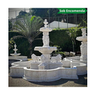 imagem do produto Chafariz de Mármore Versalles com Lago 320cm - FMP374 Elegância e Sofisticação