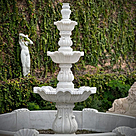 imagem do produto Chafariz Domus Mármore Branco 200cm - FMP392 Estilo Clássico