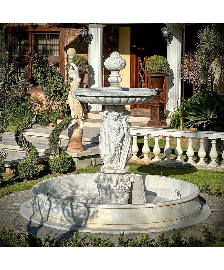 imagem do produto Chafariz Escultura com Lago 200cm - FMP192