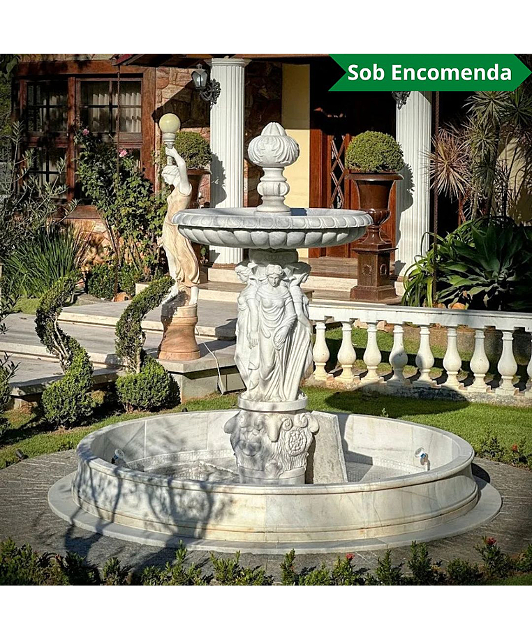 imagem do produto Chafariz Escultura com Lago 200cm - FMP192