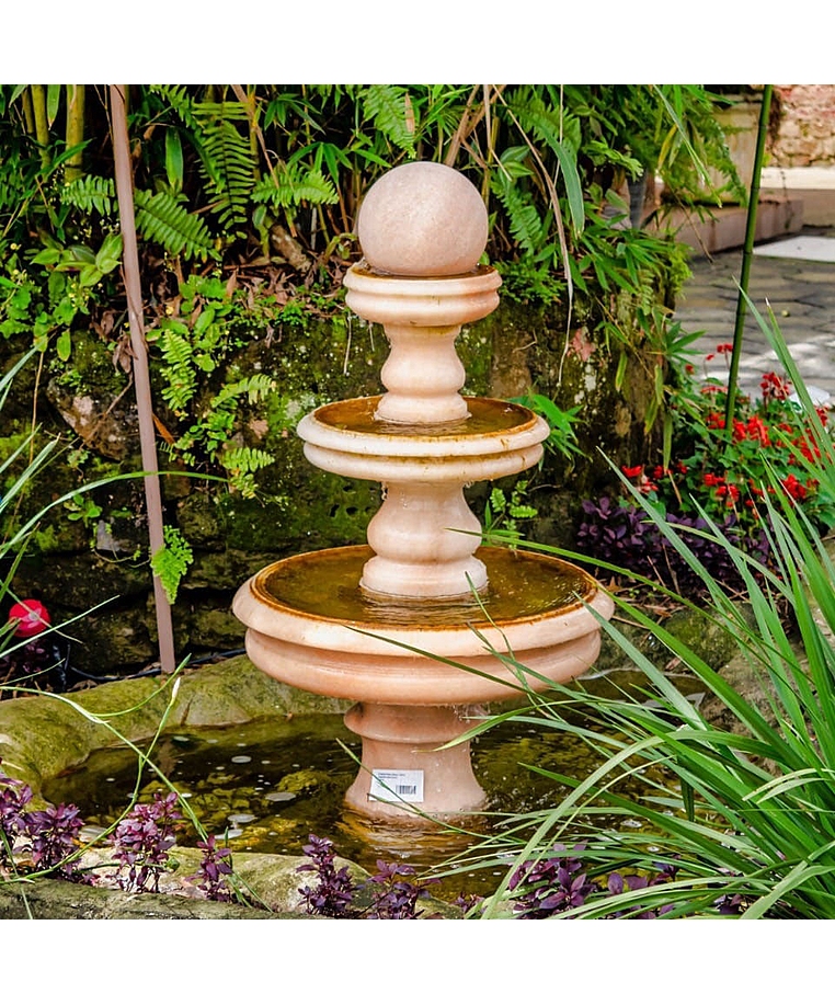 imagem do produto Chafariz Esfera Rosa 120cm - FMP138