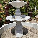 imagem do produto Chafariz Grande 3 Pratos Mármore Branco 250cm FMP198A