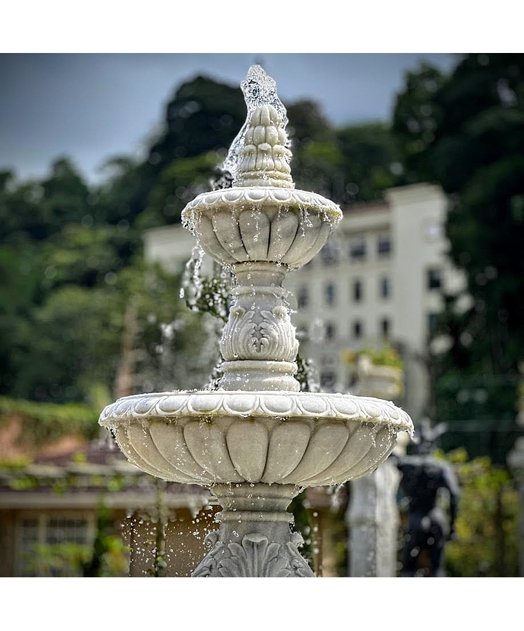 imagem do produto Chafariz Mármore Branco San Marino 240cm - FMP197