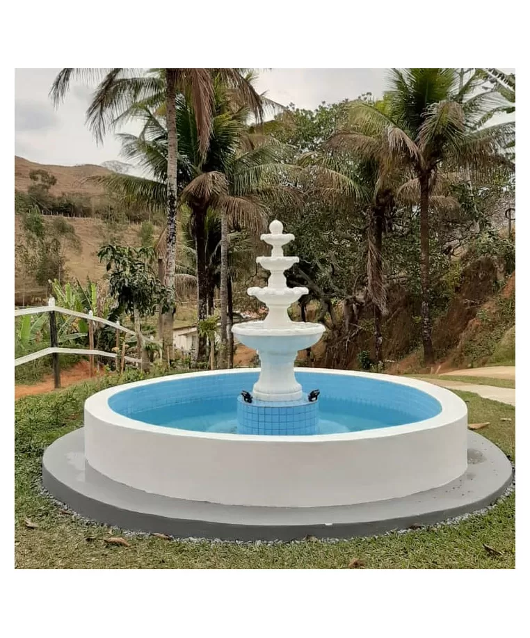 imagem de Chafariz para Jardim 4 Pratos 135cm - FC012