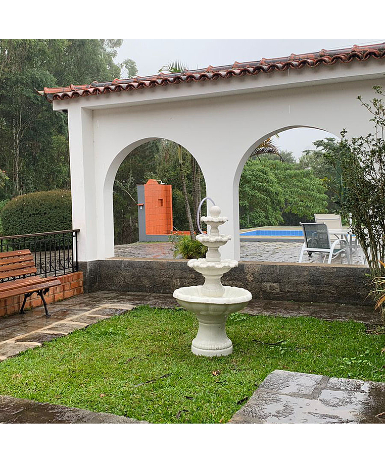 imagem do produto Chafariz para Jardim 4 Pratos 135cm - FC012