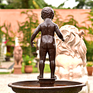 imagem do produto Chafariz Para Jardim Manequinho em Ferro Fundido 167cm - FF018 Estilo Clássico