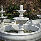 imagem do produto Chafariz Roma Mármore Branco 180cm - FMP390 Quinta Dellarte