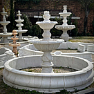 imagem do produto Chafariz Roma Mármore Branco 180cm - FMP390 Quinta Dellarte