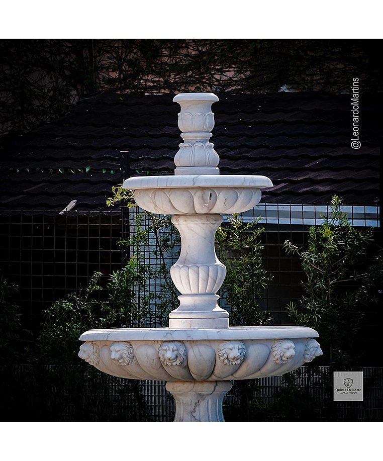 imagem do produto Chafariz Venezia em M�rmore Branco 290cm - FMP368