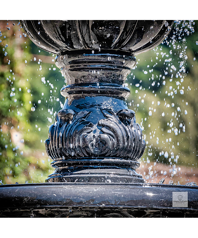 imagem do produto Chafariz Verona com Lago Mármore Preto 285cm - FMP369 Estilo Clássico e Refinado