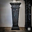 imagem do produto Coluna B�rgamo em M�rmore Preto 100cm - VRMP359