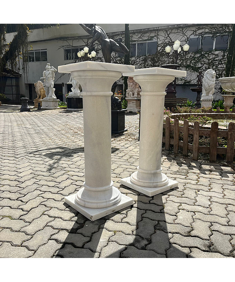 imagem do produto Coluna em M�rmore Branco 103cm - VRMP431