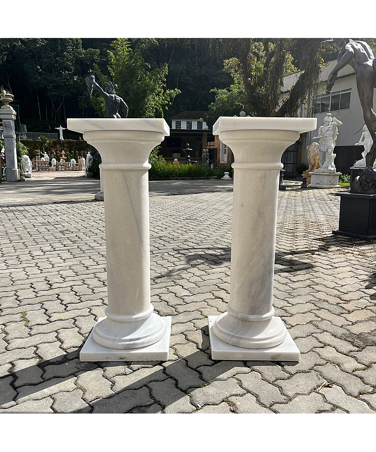 imagem do produto Coluna em M�rmore Branco 103cm - VRMP431