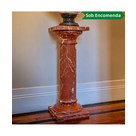 imagem do produto Coluna em M�rmore Rosso 103cm - VRMP342