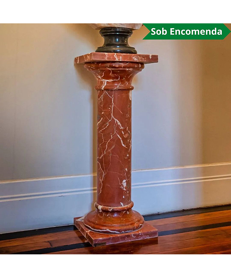 imagem do produto Coluna em M�rmore Rosso 103cm - VRMP342