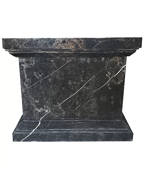 imagem de Conjunto 4 Bases de M�rmore Preto 50CM - VRMP236