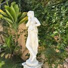 imagem do produto Dançarina de Canova em Mármore 150cm - EMP218 Graça e Elegância Clássica