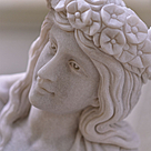 imagem do produto Escultura 4 Esta��es 160cm M�rmore Branco - EMP516