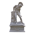 imagem do produto Escultura Achiles Ferido em Mármore 235cm - EMP550 Arte Clássica