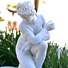 imagem do produto Escultura Afrodite Agachada 87cm - Emp447