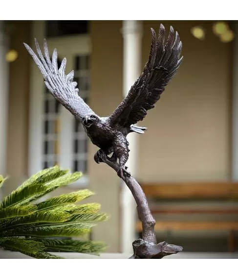 imagem de Escultura �guia de Bronze 120cm - EBZ397
