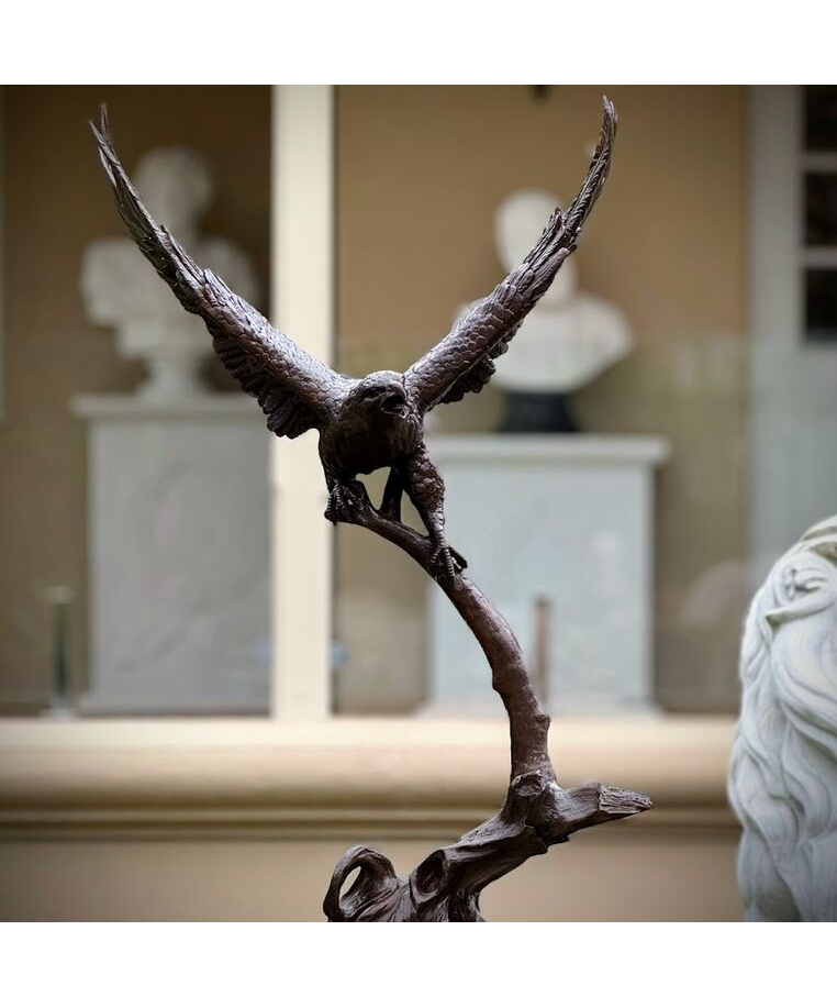 imagem do produto Escultura �guia de Bronze 120cm - EBZ397
