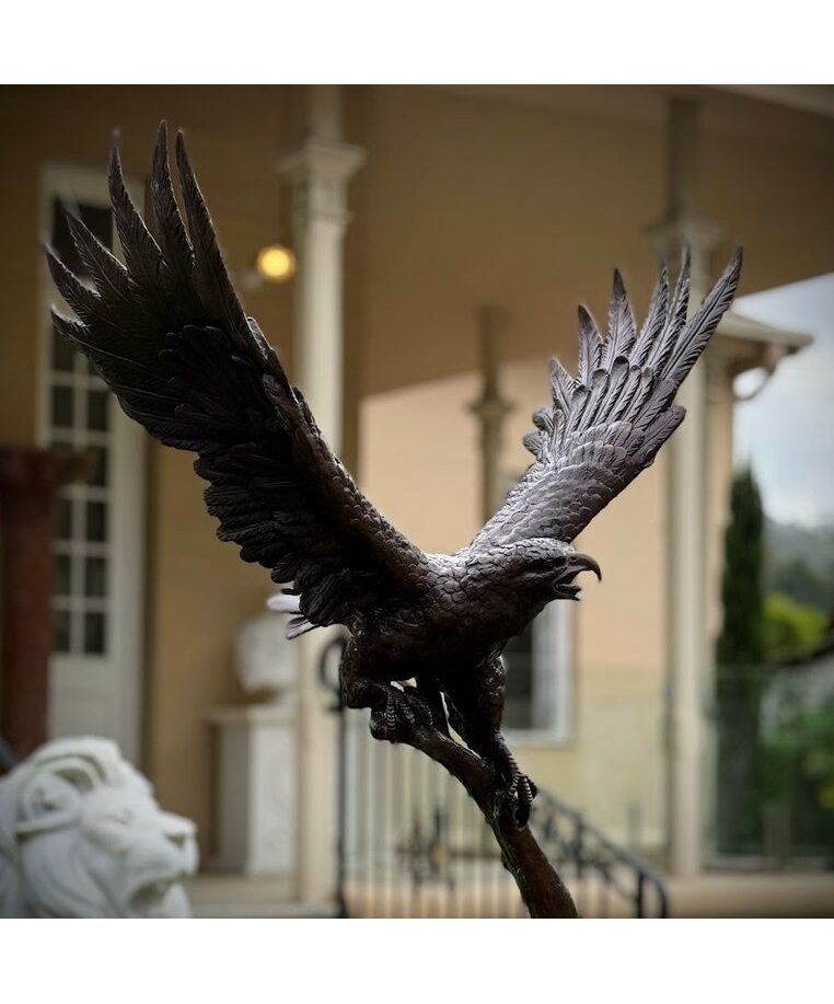imagem do produto Escultura �guia de Bronze 120cm - EBZ397