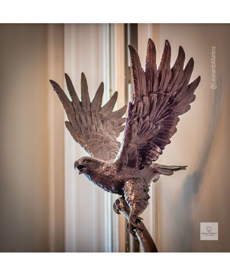 imagem do produto Escultura �guia de Bronze 120cm - EBZ397