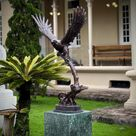 imagem do produto Escultura �guia de Bronze 120cm - EBZ397