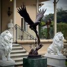 imagem do produto Escultura �guia de Bronze 120cm - EBZ397