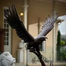 imagem do produto Escultura �guia de Bronze 120cm - EBZ397