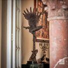 imagem do produto Escultura �guia de Bronze 120cm - EBZ397
