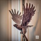 imagem do produto Escultura �guia de Bronze 120cm - EBZ397