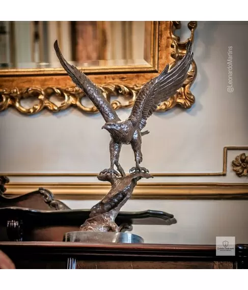 imagem de Escultura �guia em Bronze 70cm - EBZ756