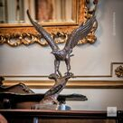 imagem do produto Escultura �guia em Bronze 70cm - EBZ756