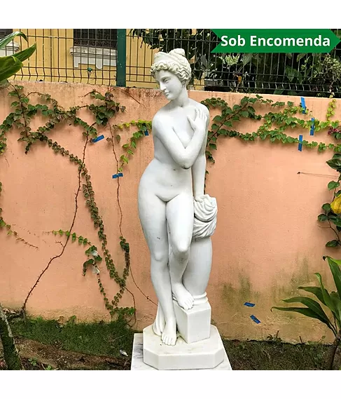 imagem de Escultura Banhista 160cm  EMP468 Para Jardins e Áreas Externas