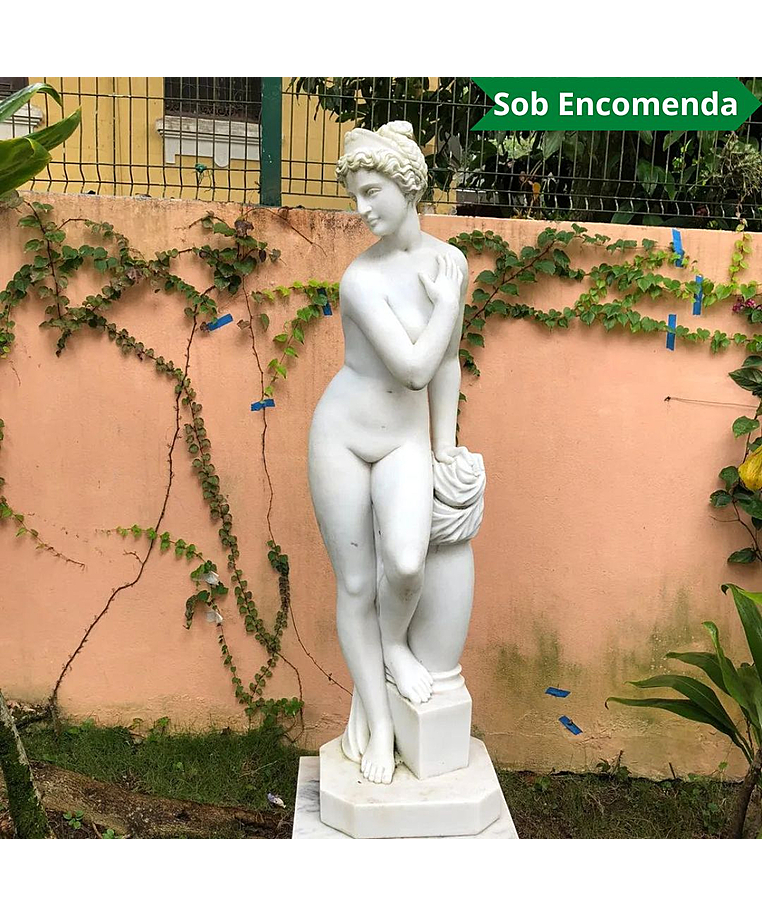 imagem do produto Escultura Banhista 160cm  EMP468 Para Jardins e Áreas Externas