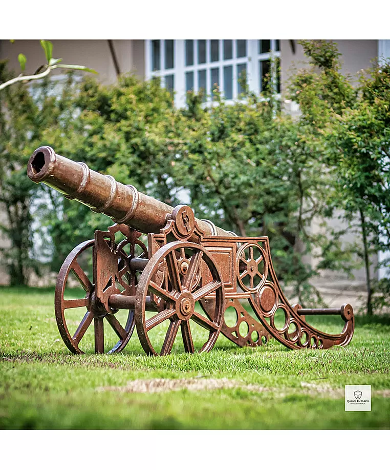 imagem de Escultura Canh�o Ferro 51cm - VRFF211