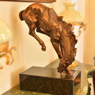 imagem do produto Escultura Cavalo de Bronze 52cm - EBZ543