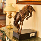 imagem do produto Escultura Cavalo de Bronze 52cm - EBZ543